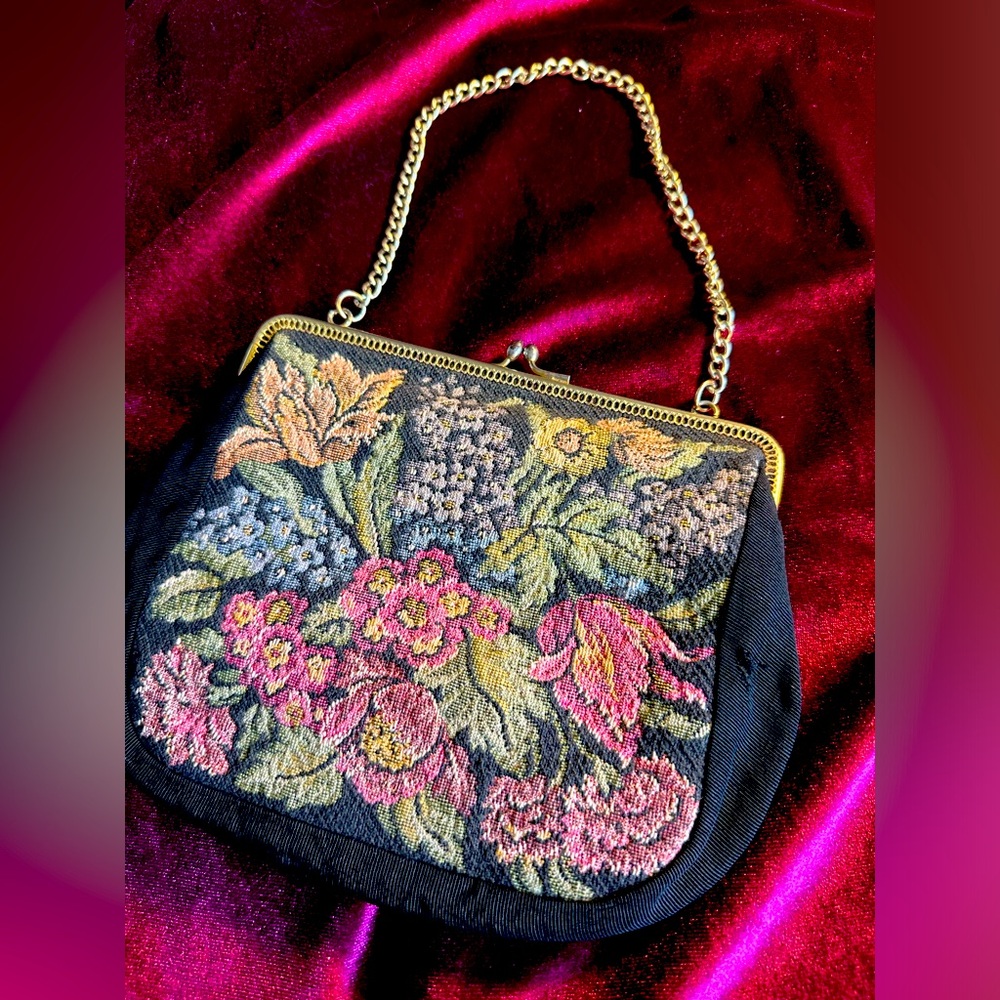 Vintage Needlework Bag